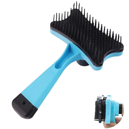 Self-Cleaning Pet Grooming Brush