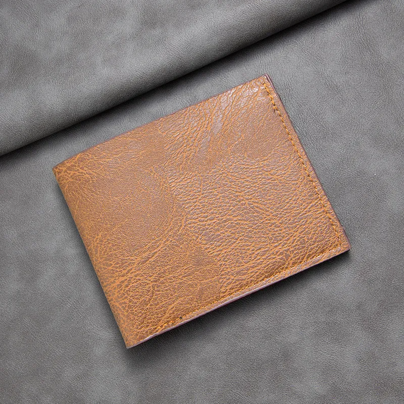 Retro Men’s Multifunctional 2-Fold Wallet – Classic Slim Everyday Wallet