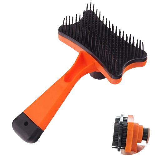 Self-Cleaning Pet Grooming Brush