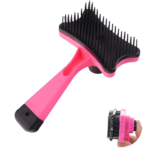 Self-Cleaning Pet Grooming Brush