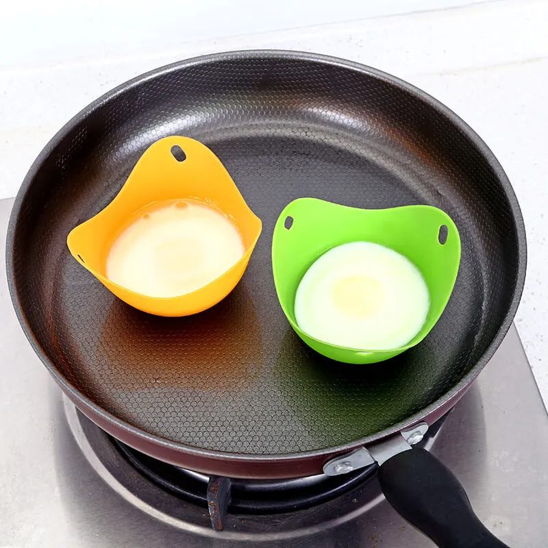 4pc Silicone Egg Poaching Cups