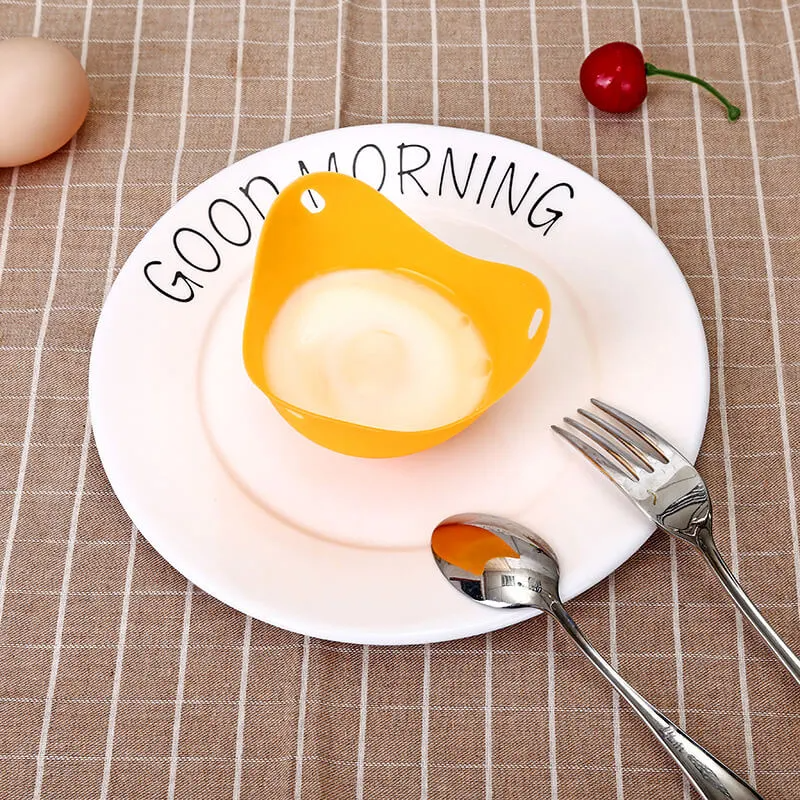 4pc Silicone Egg Poaching Cups