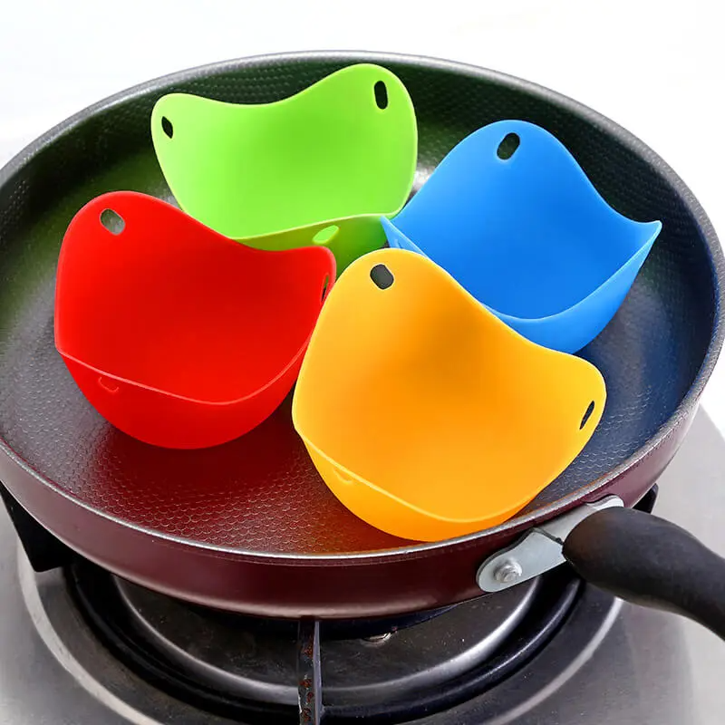 4pc Silicone Egg Poaching Cups