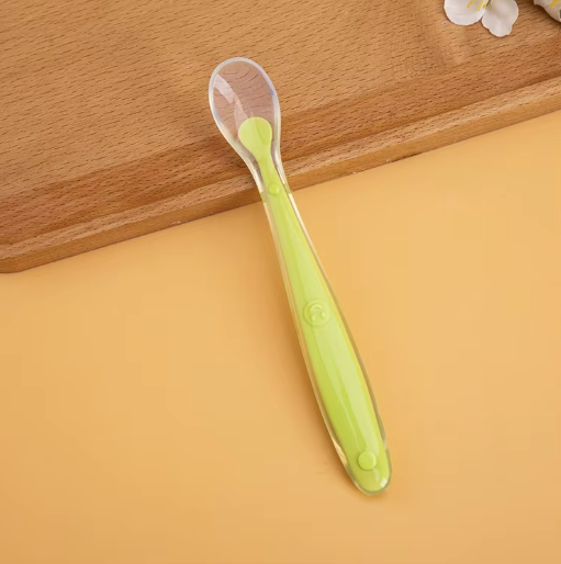 Babies Soft Silicone Training Spoon - 2 Pack