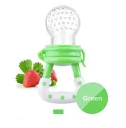 Baby Fruit Feeder & Teether Pacifier Multi-functional Teething Relief Silicone BPA-Free