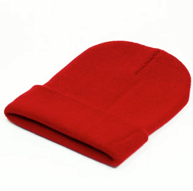 Knit Stretch Beanie Hat, Unisex Cotton Skull Cap, Multiple Colors