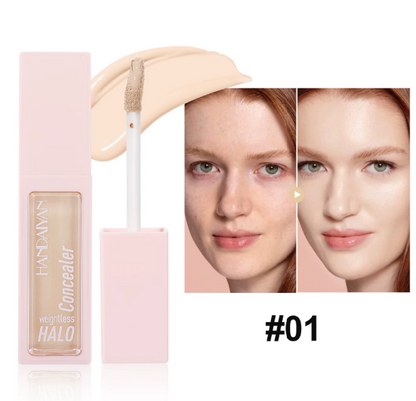 Handaiyan Halo Liquid Concealer – Full Coverage Brightening Formula (0.34 oz)