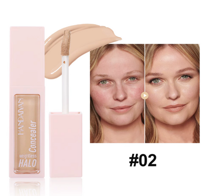 Handaiyan Halo Liquid Concealer – Full Coverage Brightening Formula (0.34 oz)