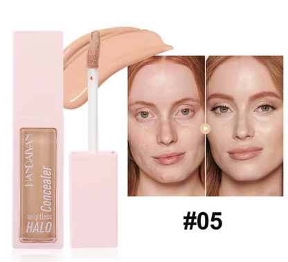 Handaiyan Halo Liquid Concealer – Full Coverage Brightening Formula (0.34 oz)