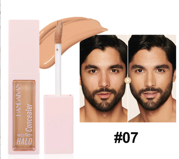 Handaiyan Halo Liquid Concealer – Full Coverage Brightening Formula (0.34 oz)