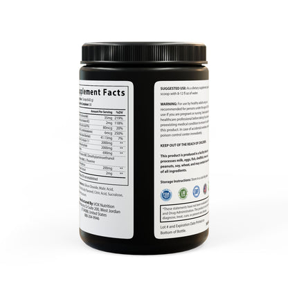 Pre-Workout Supplement, Fruit Punch (204g, 7.1oz) by Aziza & Fae