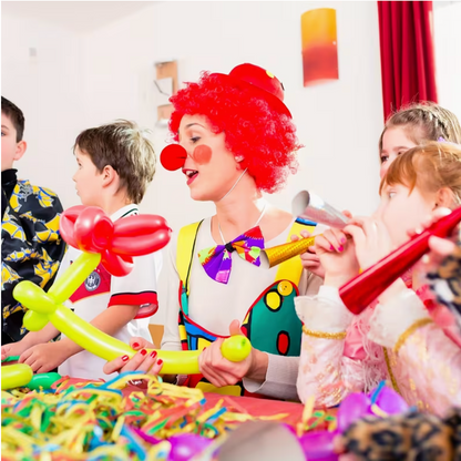 10 Piece Long Twisting Balloons Kit with Pump Party Balloon Set