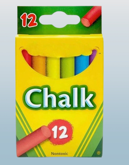 12ct Colored Chalk Set