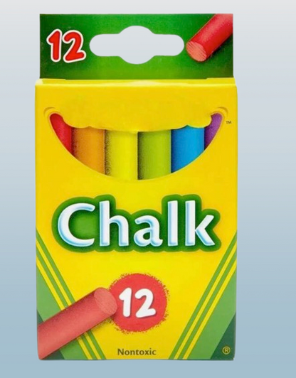 12ct Colored Chalk Set