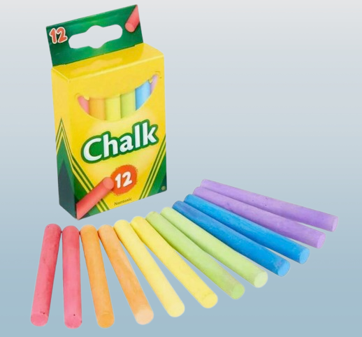 12ct Colored Chalk Set