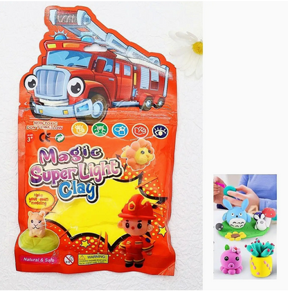 Super Light Clay Modeling Toy Soft Air Dry Clay for Kids