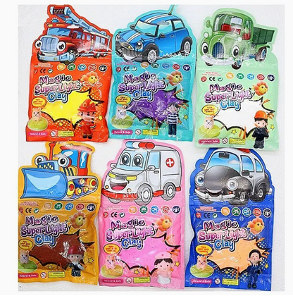 Super Light Clay Modeling Toy Soft Air Dry Clay for Kids