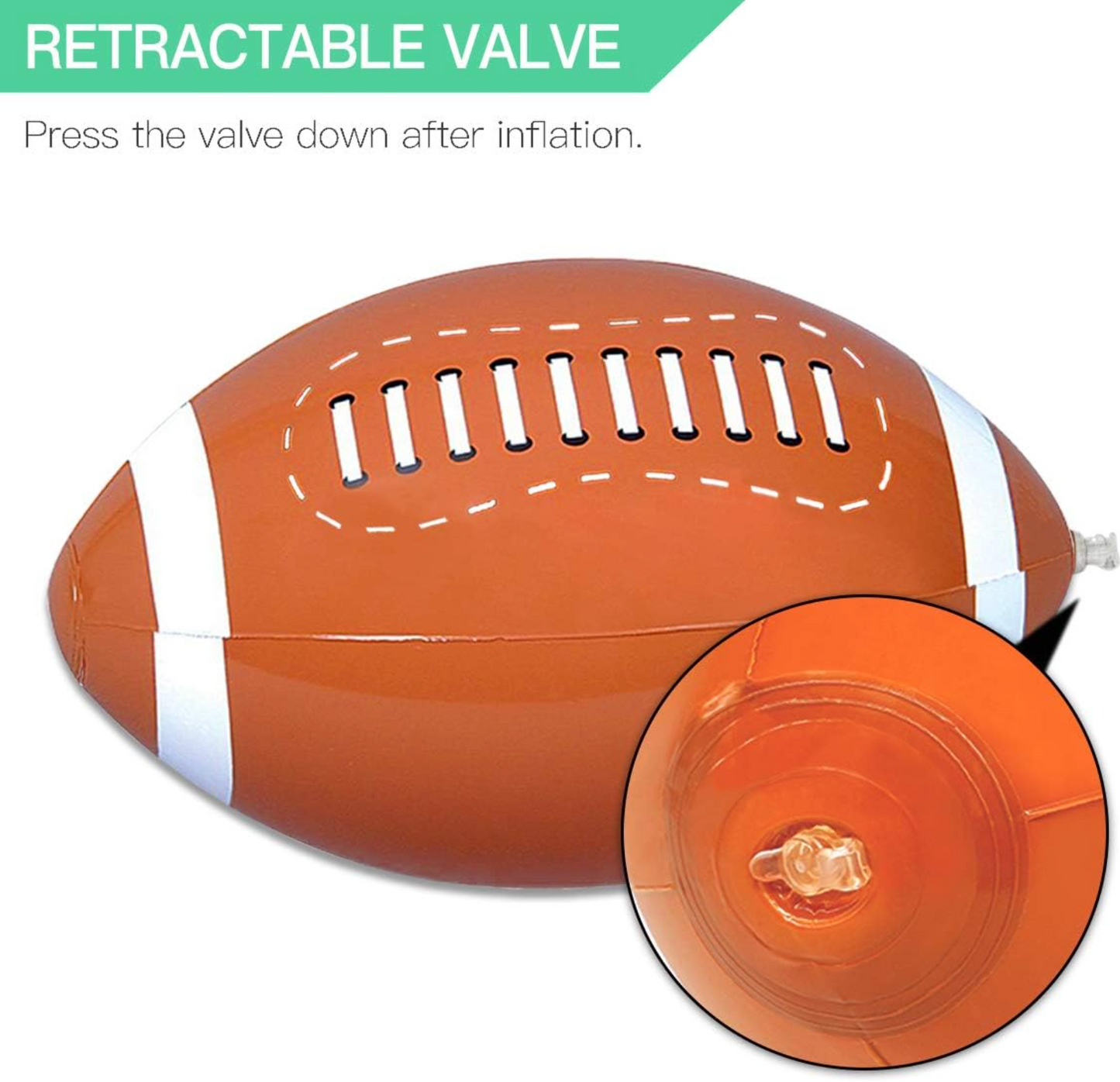 16" Inflatable Football Toy
