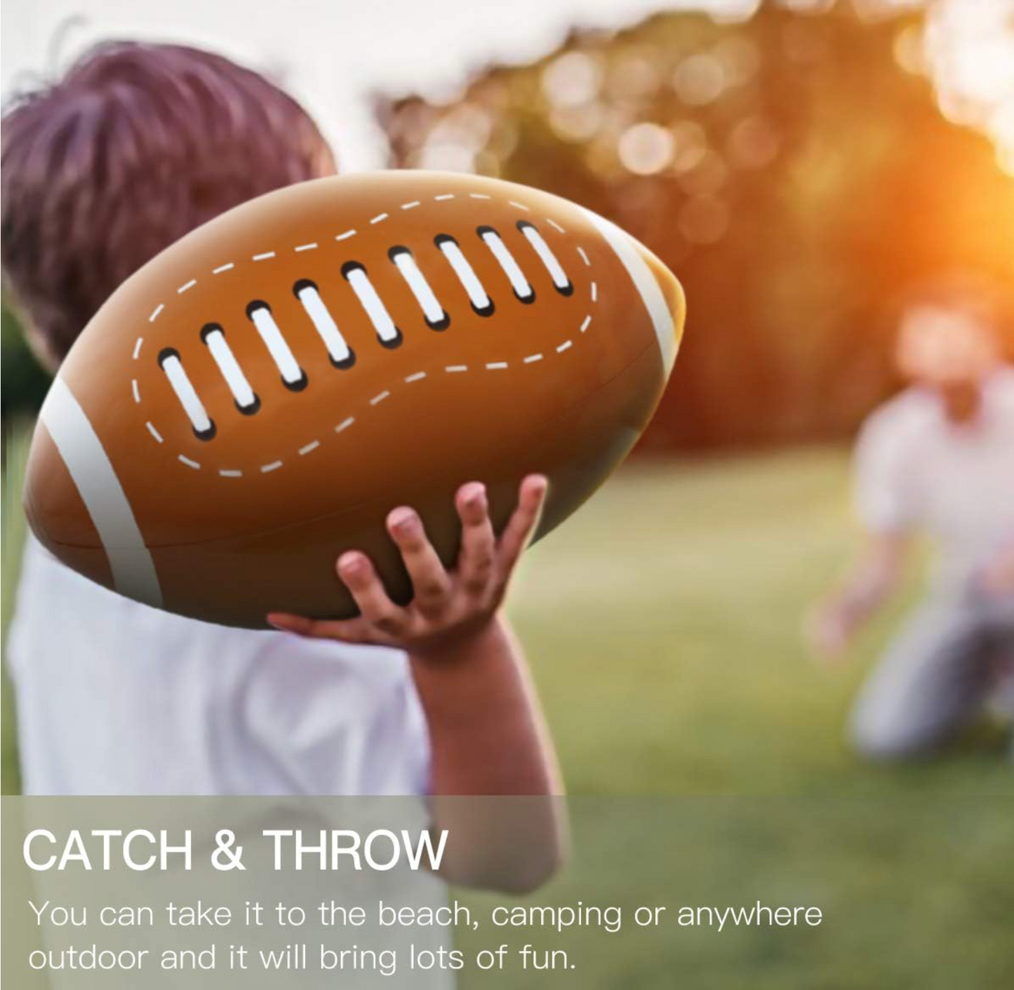 16" Inflatable Football Toy