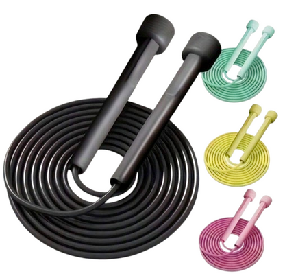 Adjustable Speed Skipping Rope with Anti-Skid Handles for Fitness Training