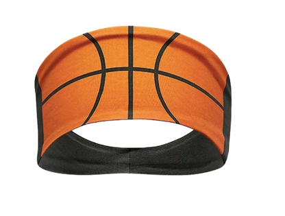 Sports Pattern Sweatband – Basketball & Softball Design