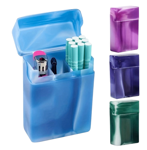 Portable Personal Storage Case with Built-In Divider – Multi-Slot Organizer Holder