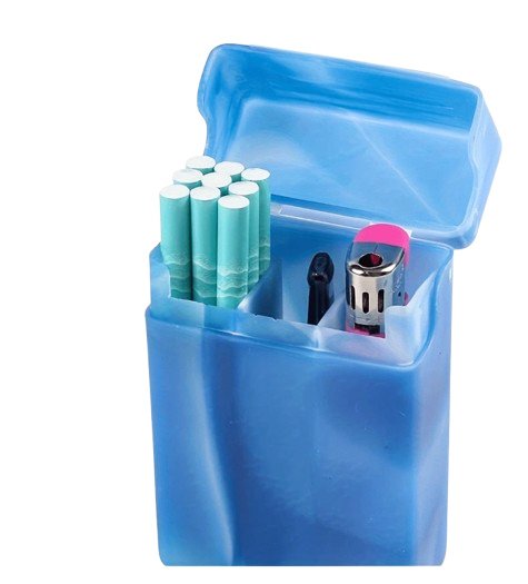 Portable Personal Storage Case with Built-In Divider – Multi-Slot Organizer Holder