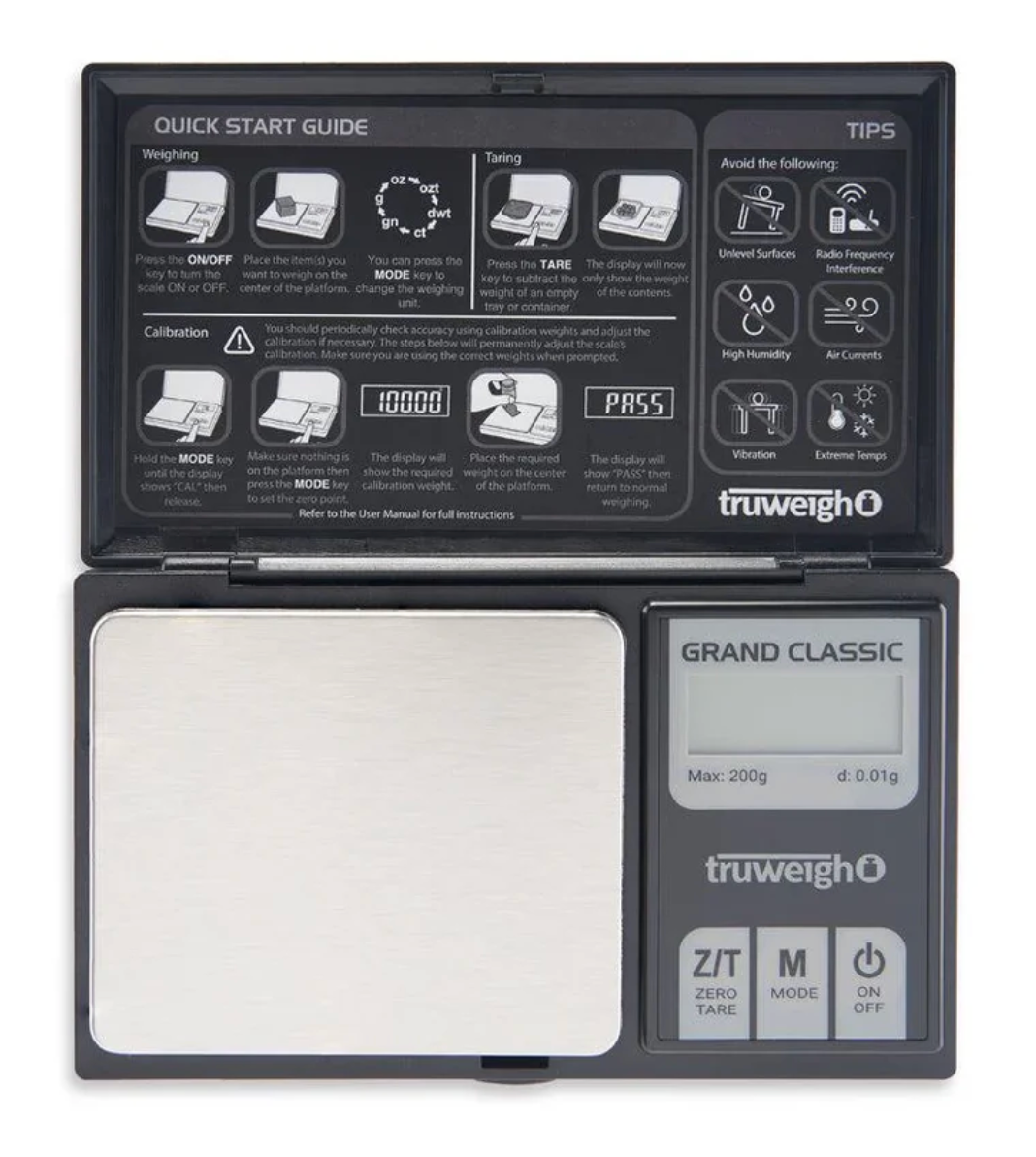 Truweigh Grand Classic Digital Scale - 200g X 0.01g