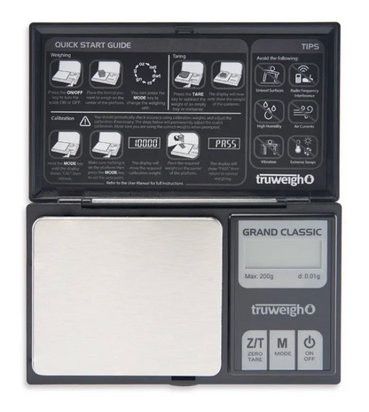 Truweigh Grand Classic Digital Scale - 200g X 0.01g