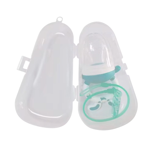 Safe Haven & CO Silicone Baby Pacifier with Chain and Carrying Case