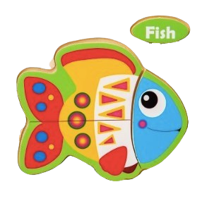 Wooden Toddler Jigsaw Puzzles Toys for 1-3 Years Olds