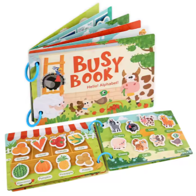Inspired Vehicle Learning Activity Book for Kids