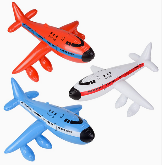 Inflatable Jet Airplane Toy – 24 Inch