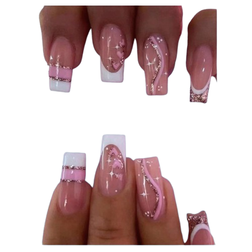 24pcs Press-On Nails Set