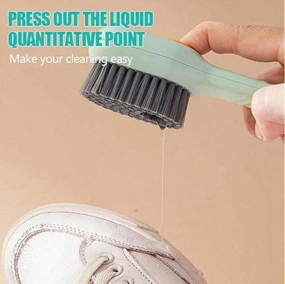 2-in-1 Multifunction Cleaning Brush with Soap Dispenser – Liquid-Injecting Scrub Brush for Clothes & Shoes