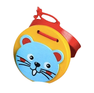 Wooden Animal Castanets – Fun Musical Percussion Toy for Kids