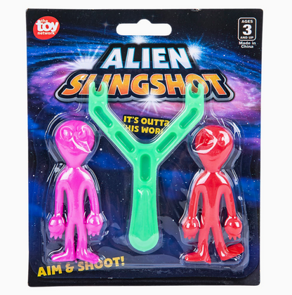 Alien Slingshot Flying Sticky Toy Set – 2 Pack