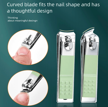 7-Piece Professional Manicure & Pedicure Set – Stainless Steel Nail Care Kit