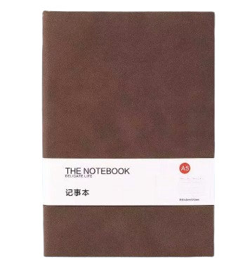 Premium A5 Hardcover Business Notebook, 4-Pack