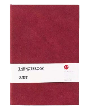 Premium A5 Hardcover Business Notebook, 4-Pack