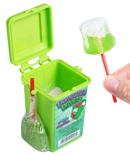 Dumpster Dippers 2-Pack Lollipop & Sour Powder Candy