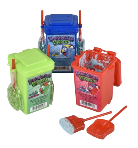 Dumpster Dippers – Lollipop & Sour Powder Candy