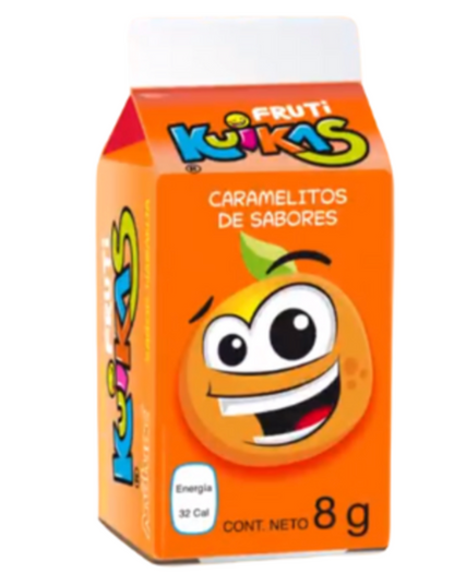 Anahuac Fruti Kuikas Sour Candy Balls Variety Pack – 4 Pack (8g Each)