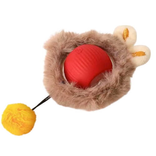 Smart Rolling Cat Toy Ball – Rechargeable Motion-Activated Pet Play Ball