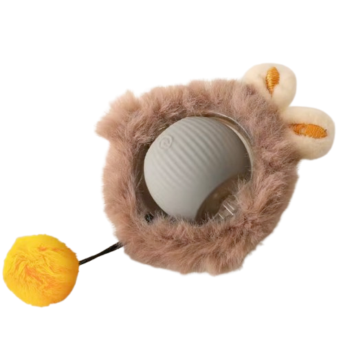 Smart Rolling Cat Toy Ball – Rechargeable Motion-Activated Pet Play Ball