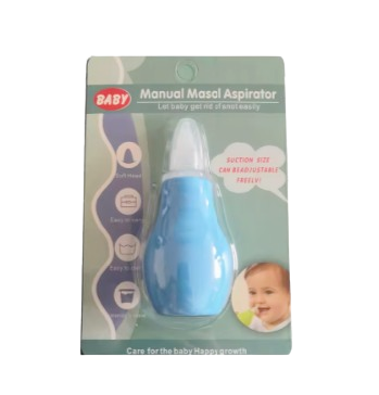 Safe Haven & CO Manual Nasal Aspirator – Soft Silicone Baby Nose Cleaner