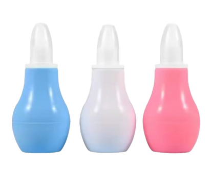 Safe Haven & CO Manual Nasal Aspirator – Soft Silicone Baby Nose Cleaner