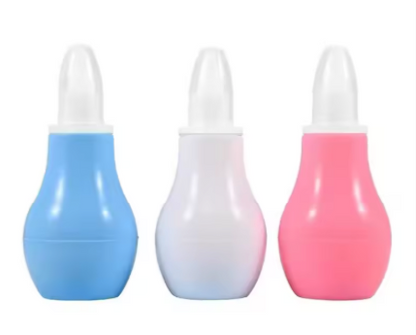 BABY Manual Masal Aspirator Soft Head Easy to Carry Manual Baby Nasal Aspirator for Baby