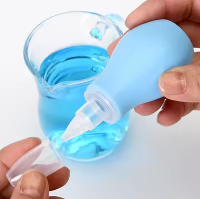 Manual Nasal Aspirator – Soft Silicone Baby Nose Cleaner