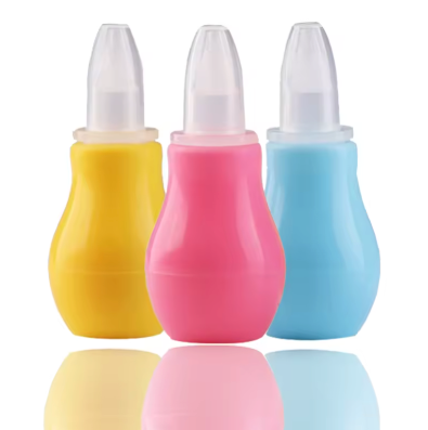 Manual Nasal Aspirator – Soft Silicone Baby Nose Cleaner